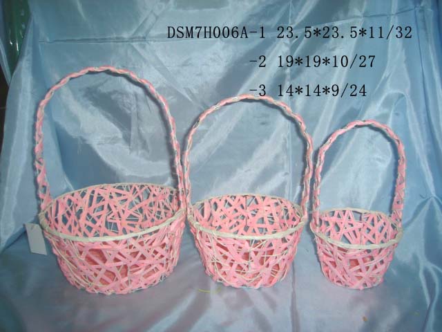 藤制花盆（DSM7H006A-1）