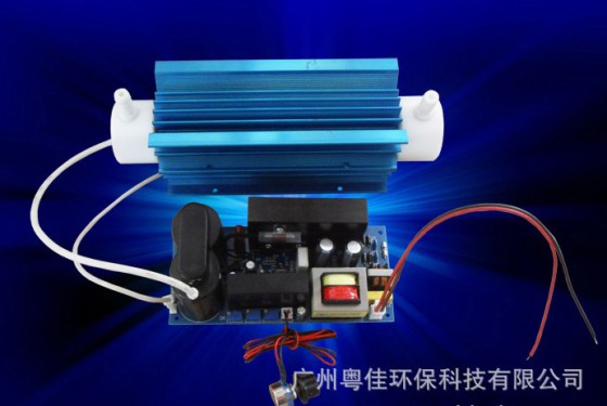 广州粤佳厂家直销10G可调石英管小型臭氧发生器 水处理灭菌器消毒机配件