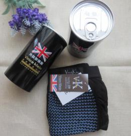 男士磁疗抗菌内裤第七代罐装英国卫裤有防伪 二维码